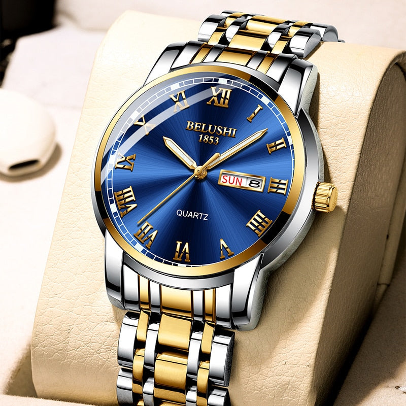 Top Brand Luxury Mens Watches Luminous Waterproof