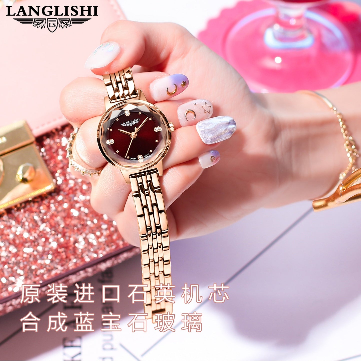Luxury Fashion Women Watches Waterproof Quartz Ladys Watch