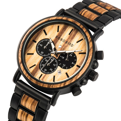 Wooden Watch Men erkek kol saati Luxury