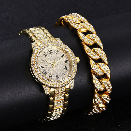 Diamond Women Watches Gold Watch Ladies Wrist