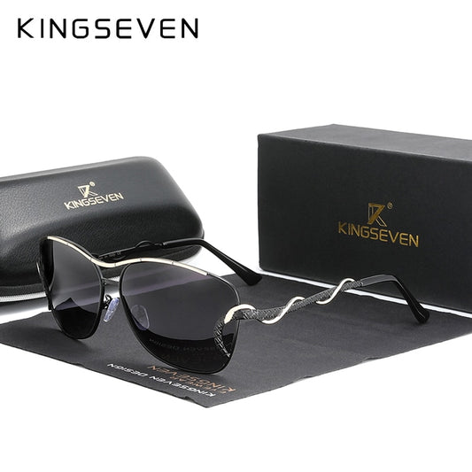 Glasses Gradient Lens Polarized Sunglasses Women