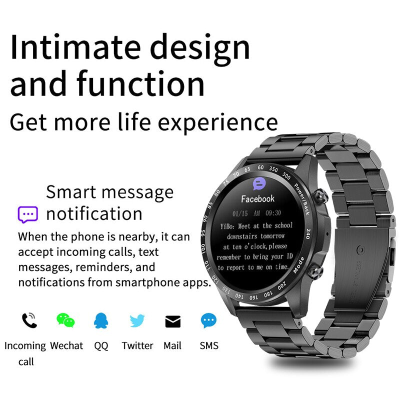 Luxury Watches Bluetooth Call Smart watch