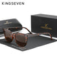 Polarized Square Sunglasses Men Women Zebra