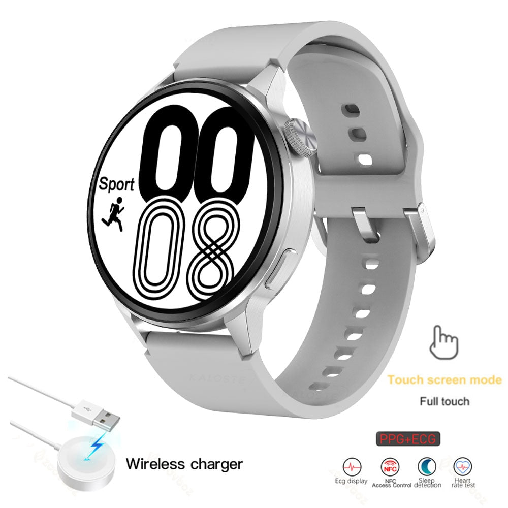 New NFC smart watch mens bluetooth call
