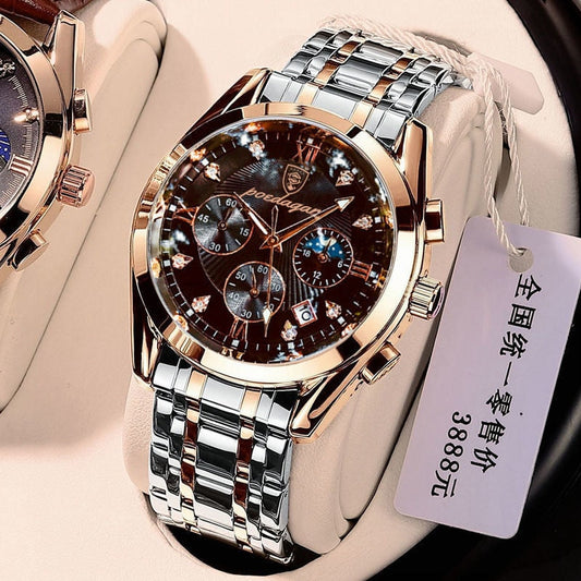 New Fashion Mens Watches Waterproof Luminous