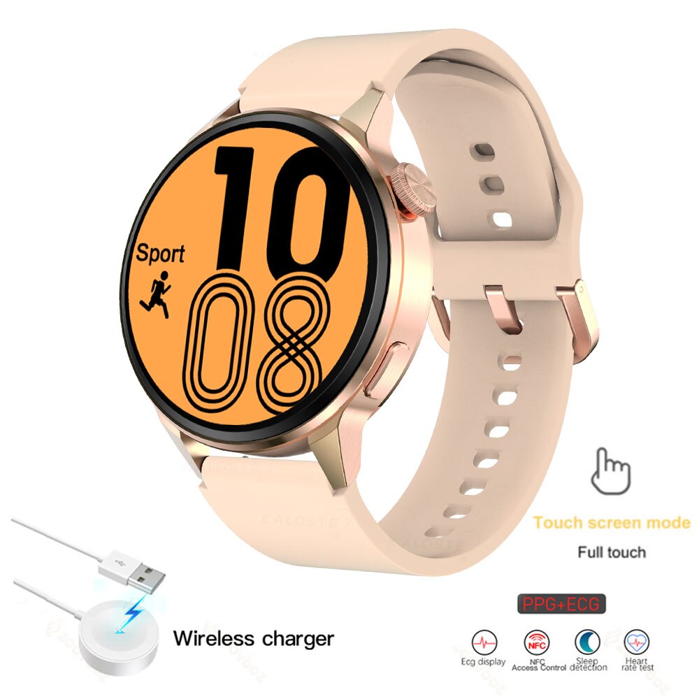 2022 New heart rate ECG smart watch mens