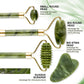Use jade face roller, to maintain radiant look