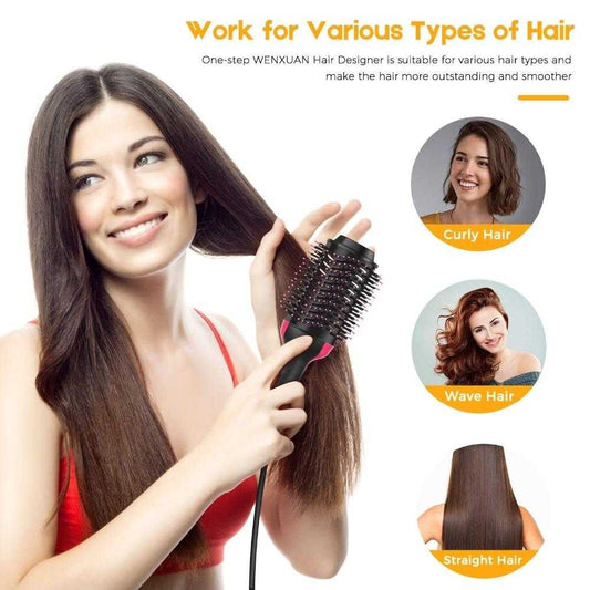 Hair straightener Step Electric Hot Air Brush