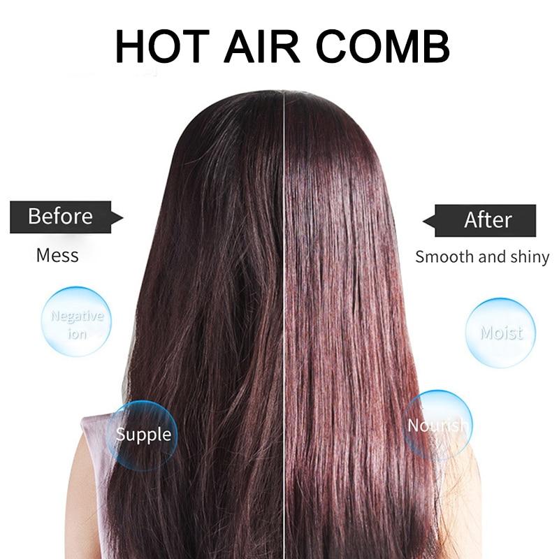 Hair straightener Step Electric Hot Air Brush