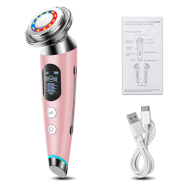 EMS Microcurrents Face Lifting Facial Massage
