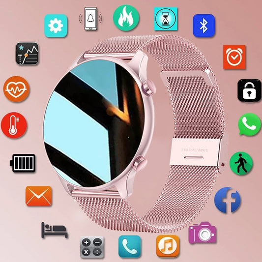 LIGE NEW Smart Watch Bluetooth Calls Smartwatch