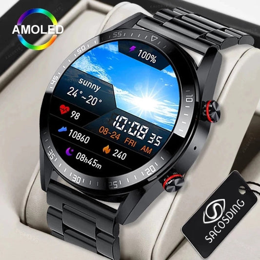 New Smart Watch Men 454*454 AMOLED Always