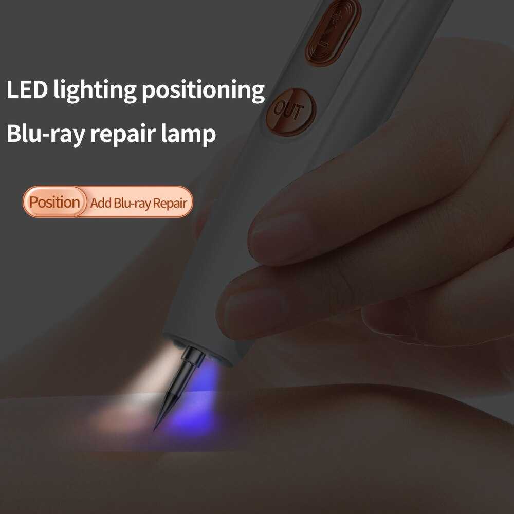 Laser Plasma Pen 9 Mode Electric Tattoo Freckle Wart  Pen Dark Spot Remover