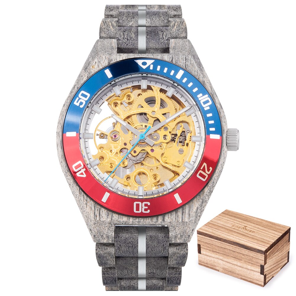 Wood Watch Men Luxury Brand Automatic
