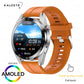 New AMOLED Screen Smart Watch Men Bluetooth Call 8G