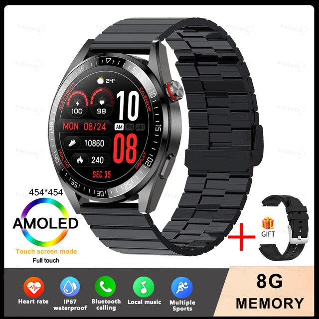 New 8G Memory Smart Watch AMOLED 454*454 HD