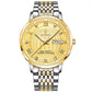 2022 fashion watch men stainless steel