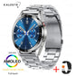 New AMOLED Screen Smart Watch Men Bluetooth Call 8G