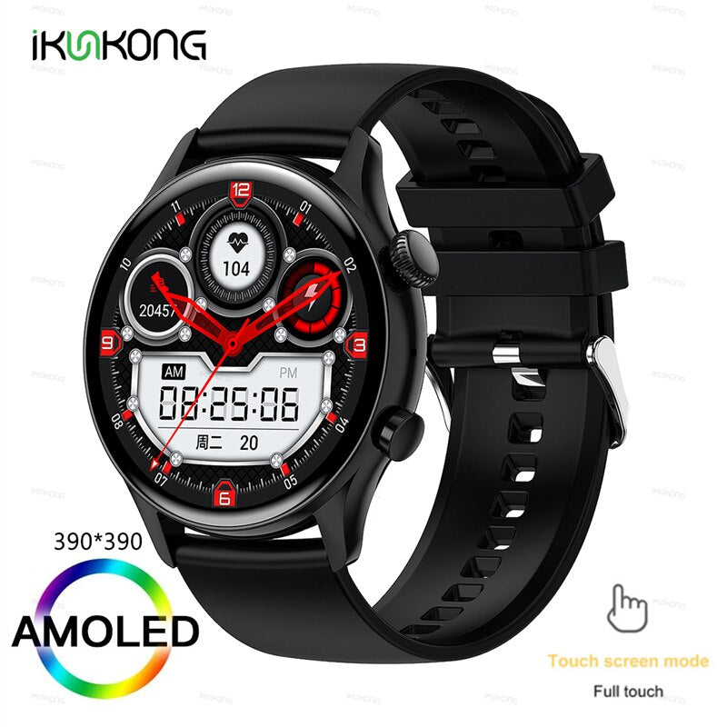 2022 New smart watch mens 1.36 inch Screen Support