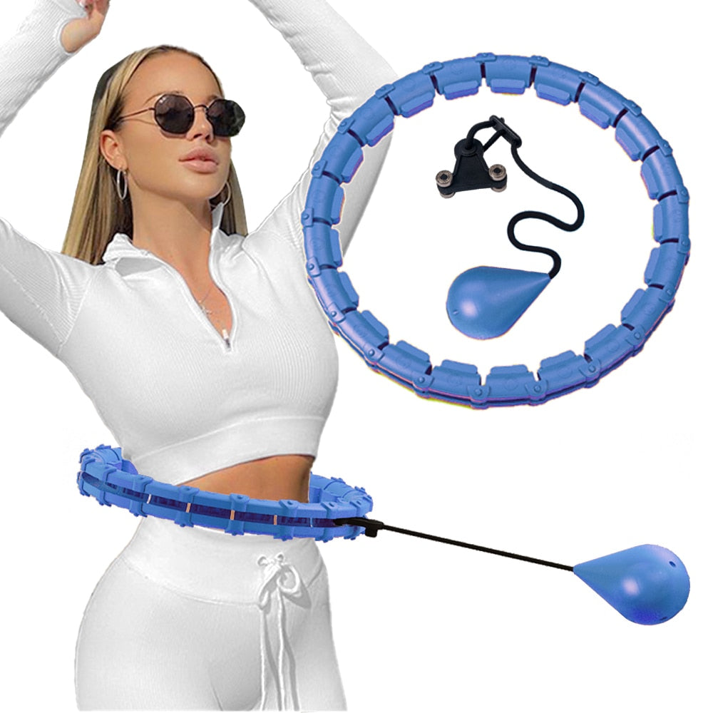 Thin Waist Exercise Detachable Massage Hoops