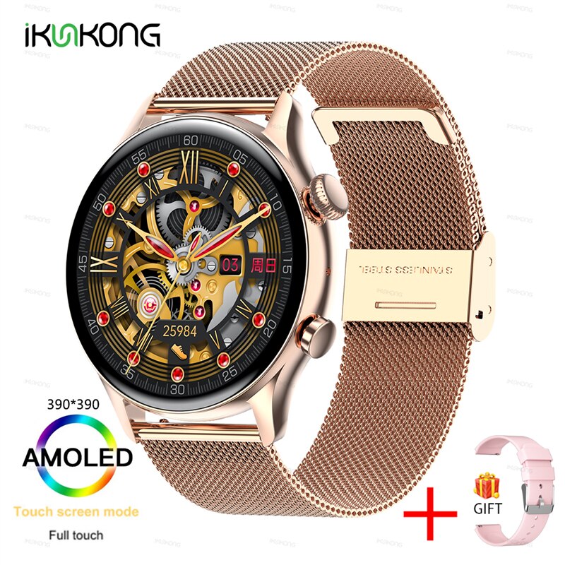 2022 New smart watch mens 1.36 inch Screen Support
