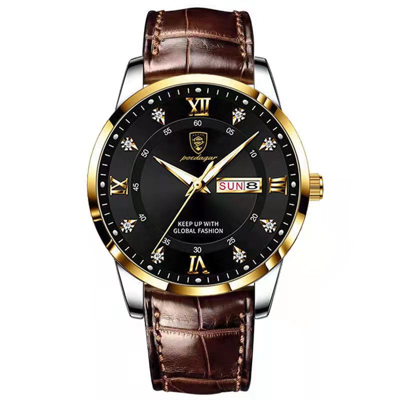Men fashion ultra thin watches top quality luxury