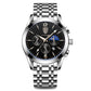 Men watch sport decoration function steel band waterproof