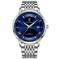Fashion  Mens Watches Top Brand Luxury Leather Quartz