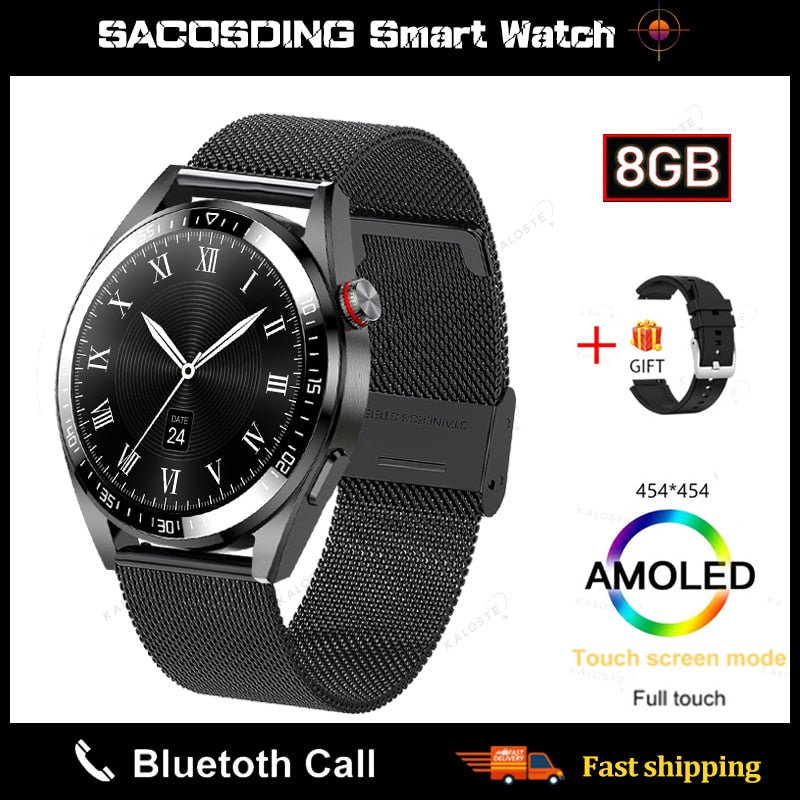Smart Watch Men Always Display The Time Bluetooth Call