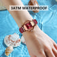 Women Watch Fashion Leather Quartz Watches Waterproof