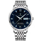 Men Watch Fashion Business Luxury Clock with Date Week Mens