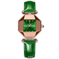 Women Watch Fashion Leather Quartz Watches Waterproof
