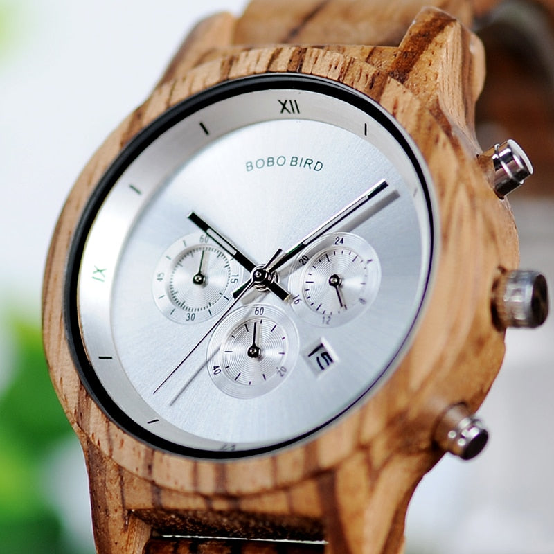 Women Watches Luxury Chronograph Watch with Auto