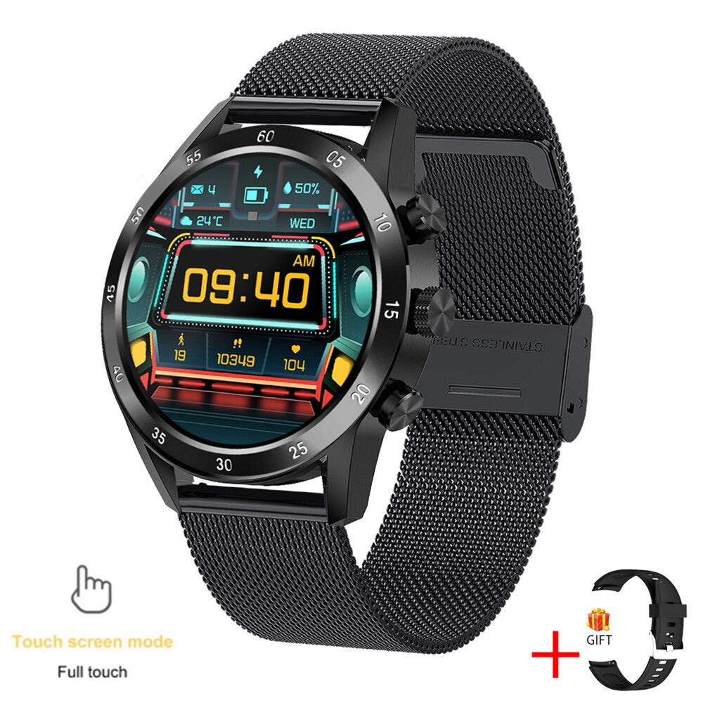 2022 New Full Touch Screen Smart Watch Men Bluetooth Call