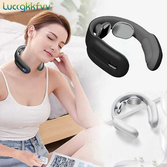 Electric Neck Massager Pain Relief Tool HealthCare Relaxation Cervical