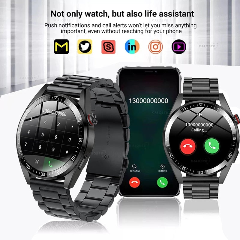 Smart Watch Men Always Display The Time Bluetooth Call