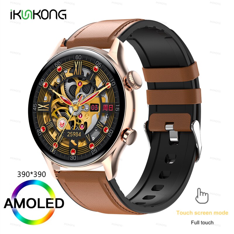 2022 New smart watch mens 1.36 inch Screen Support