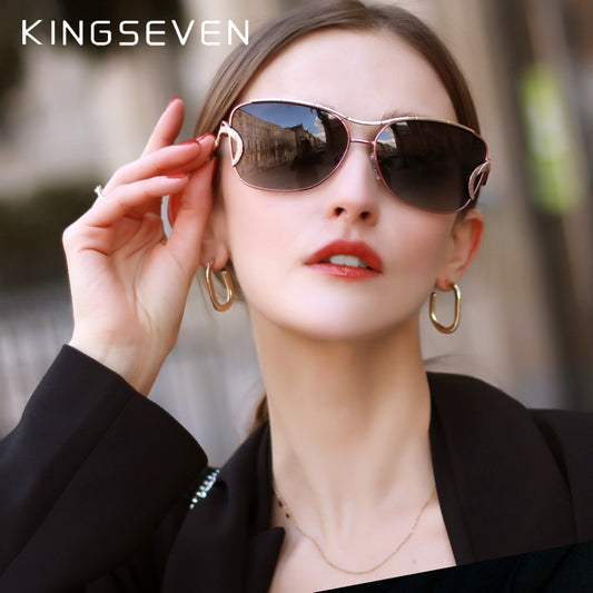 Women Sunglasses Gradient UV400 Protection Lens
