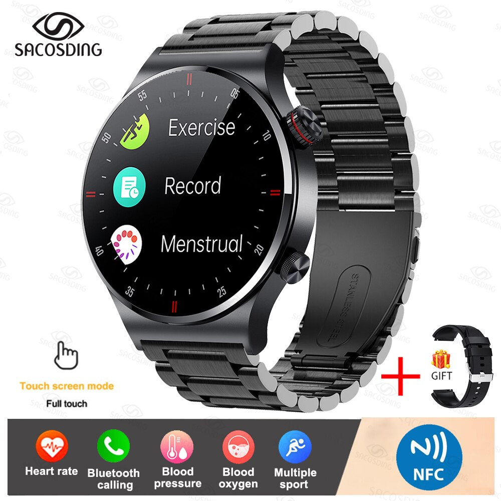 New Bluetooth Call Smart Watch Men Full