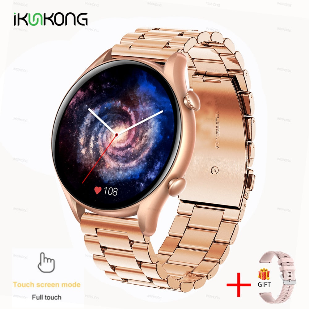 Fashion Smart Watch Women Heart Rate Monitor