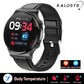 2022 New smart watch men laser health rate blood