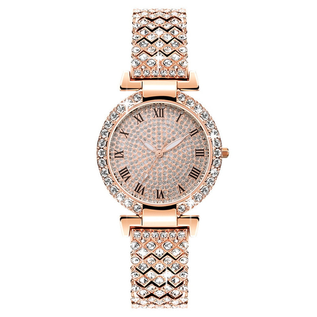 Diamond Women Watches Gold Watch Ladies Wrist