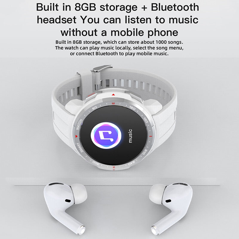 New Sport smart watch Men Bluetooth Call Recording
