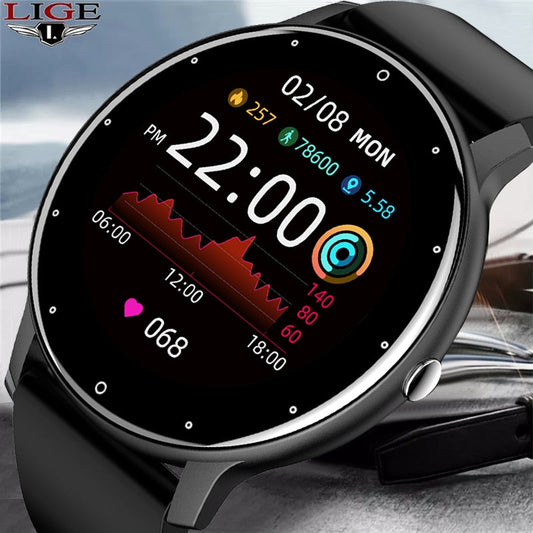 2022 New Smart Watch Men Full Touch Screen