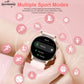 2022 New Smart Watch Women AMOLED Screen Smartwatch Bluetooth Call