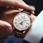 Men Watch 2022 New Fashion Leather Waterproof Luminous