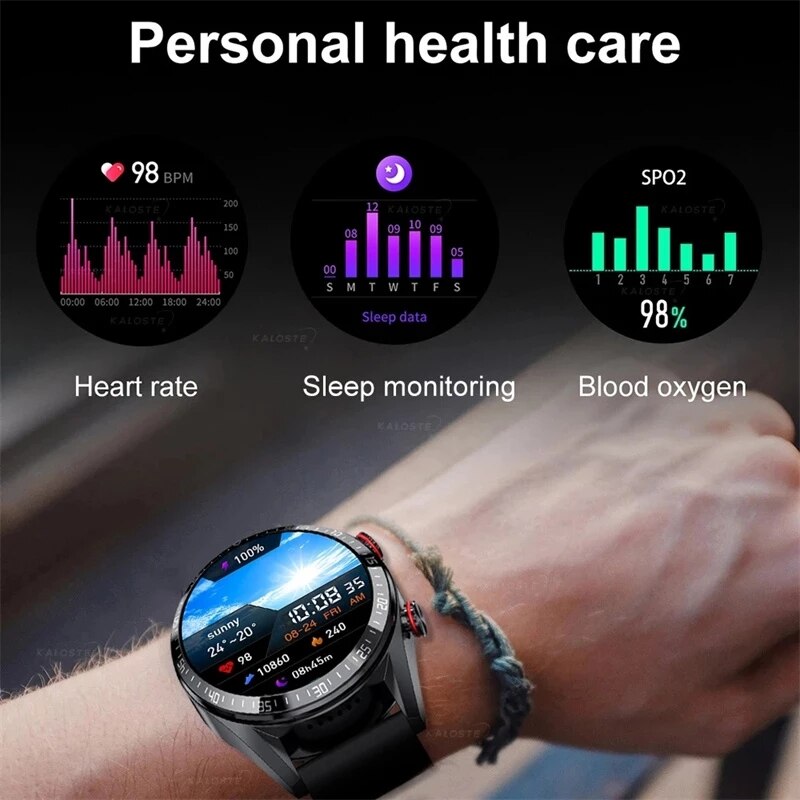 New Smart Watch Men 454*454 AMOLED Always