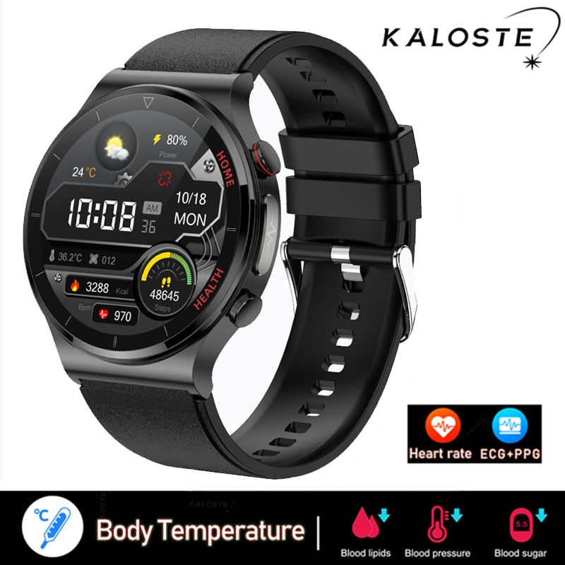 2022 New smart watch men laser health rate blood