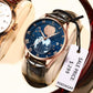New Fashion Quartz Leather Men Watch Top Brand Luxury