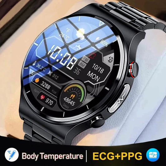 Health Smart Watch 360*360 HD Full Touch Screen ECG